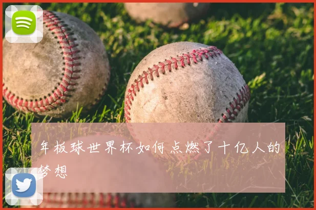 年板球世界杯如何点燃了十亿人的梦想