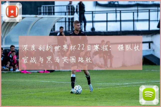 深度剖析世界杯22日赛程：强队收官战与黑马突围路径